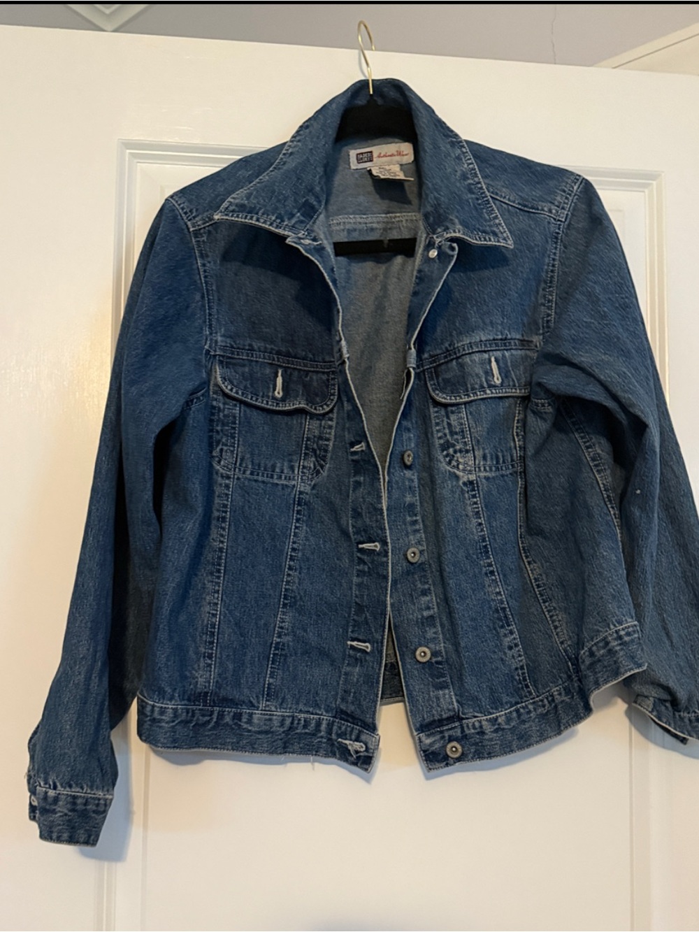 Classic Dark Blue Denim Jacket